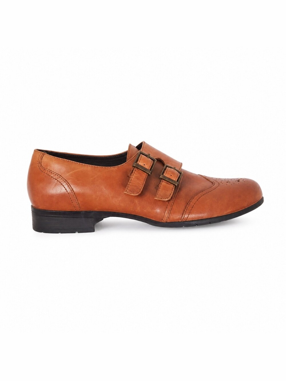 Hotter Shearsby Slip On Buckle Shoes Womens Size 7